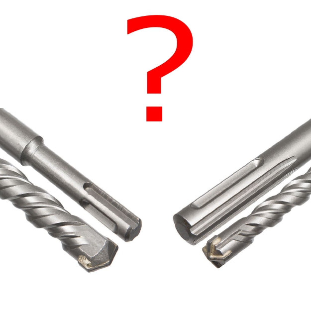 SDS Plus and SDS Max drill bit shank comparison guide