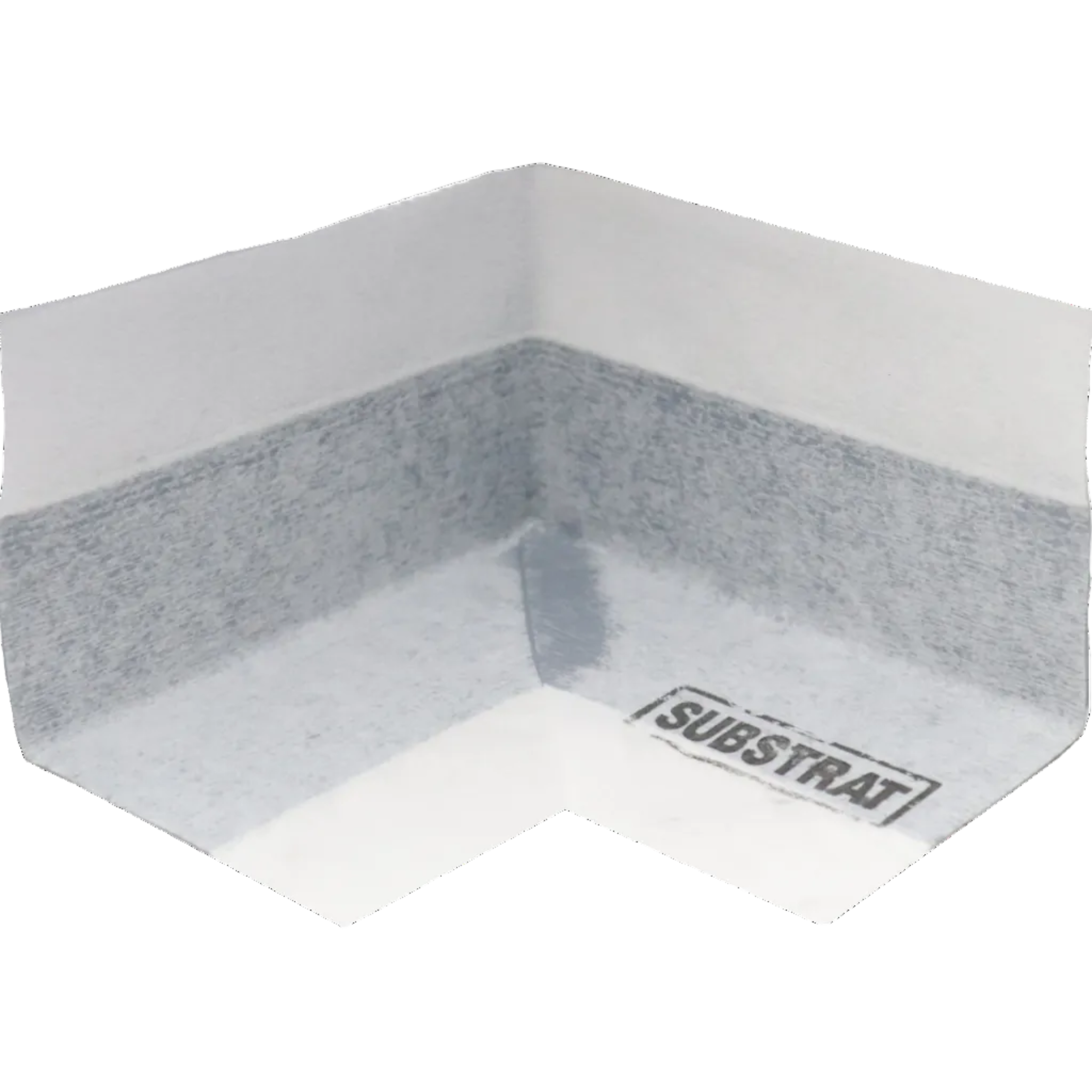 FleeceX Pro fabric sealing internal corner — pre-formed fleece-laminated detail for tanking internal wetroom corners