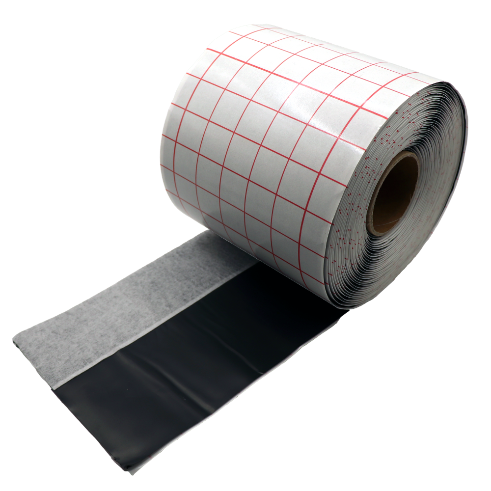 ButylXpress Pro self-adhesive skirting tape — 120mm x 10m roll for sealing wall-to-floor junctions in wetrooms