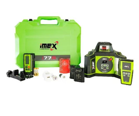 iMEX i77R Rotating Laser Level Kit