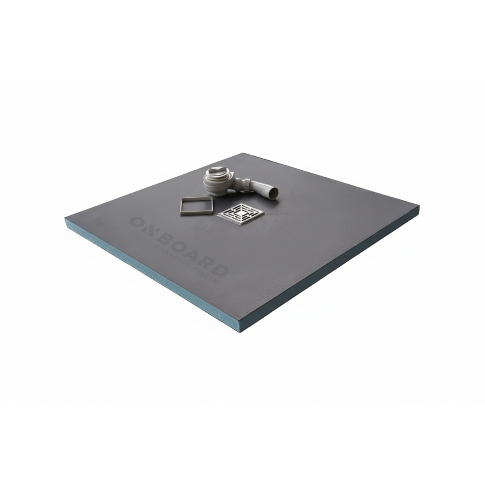 Onboard Tilable Wet Shower Tray