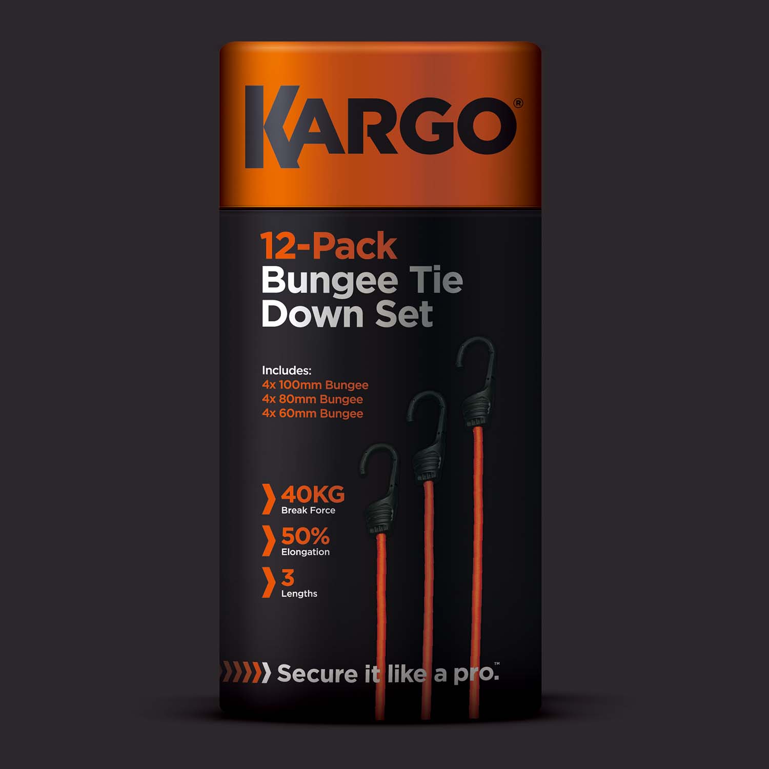 Kargo Bungee Tie Down Set