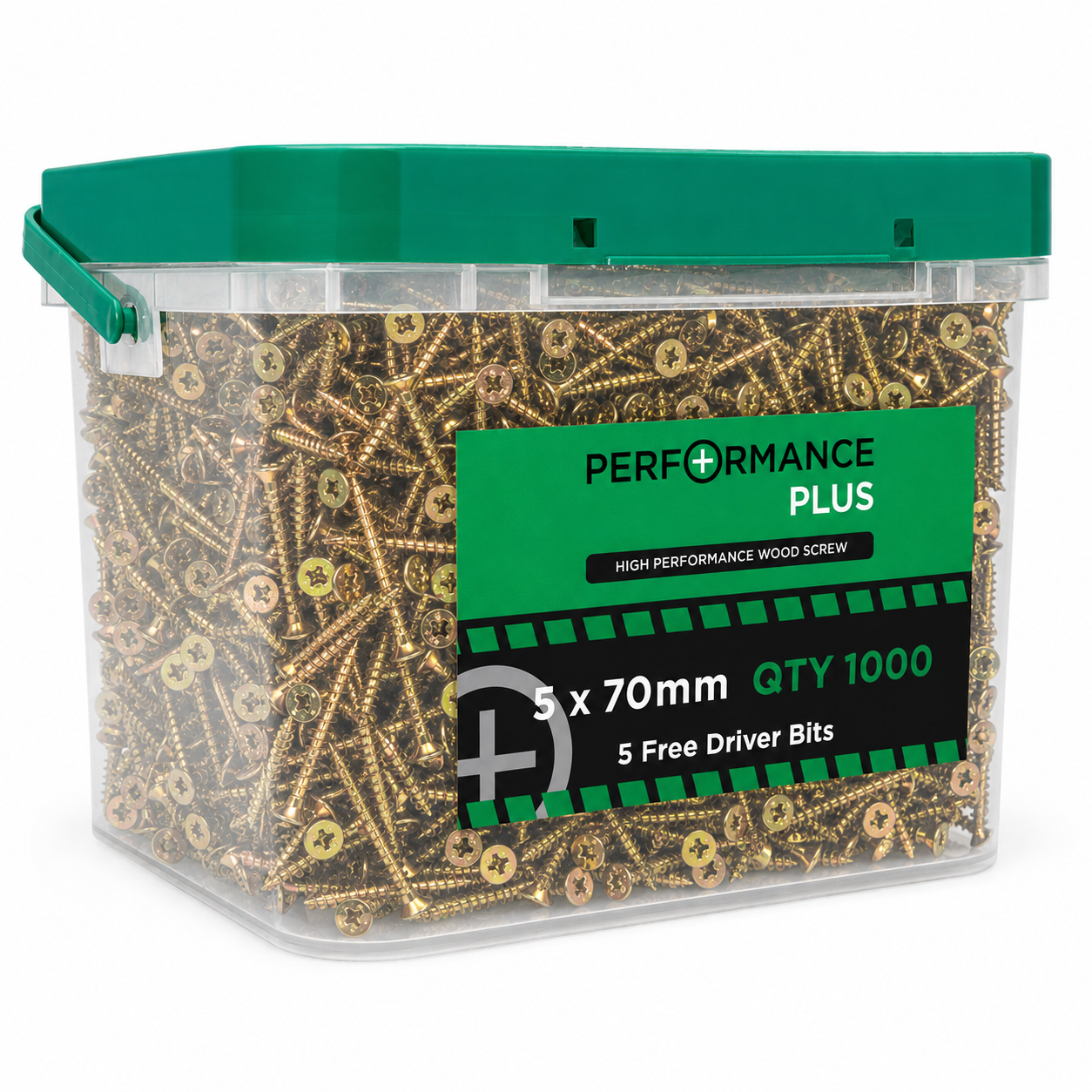 Performance Plus 5x100mm high performance wood screw tub 1000