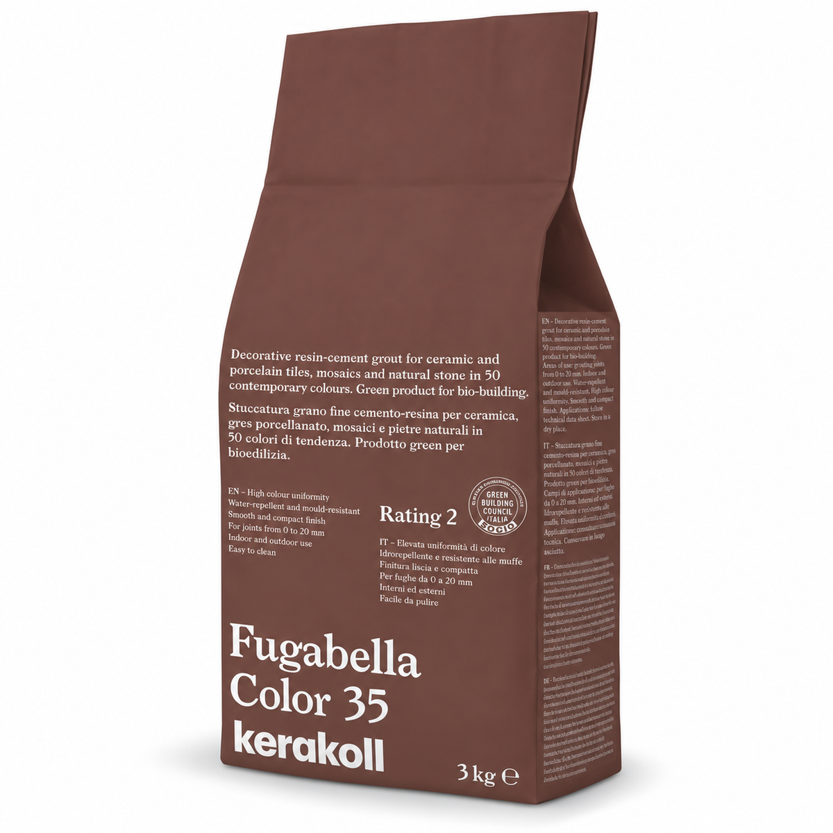 Kerakoll Fugabella Color 35 resin-cement wall and floor grout 3kg