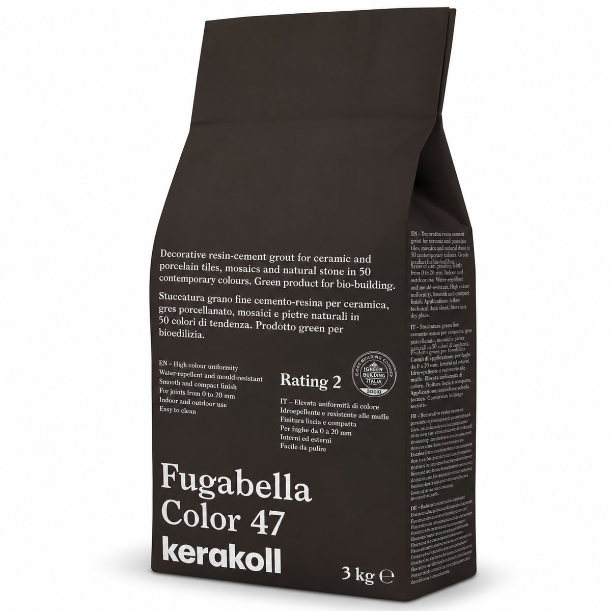 Kerakoll Fugabella Color 47 resin-cement wall and floor grout 3kg