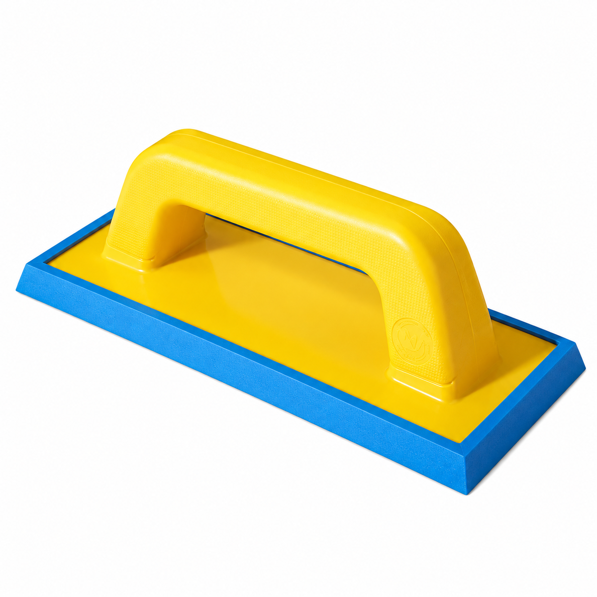 Raimondi 1430 epoxy grouting float with yellow handle and blue hard rubber base