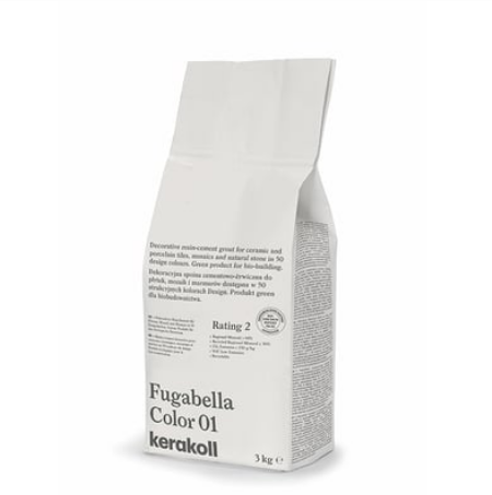 Kerakoll Fugabella Color cured-colour swatch — shade sample 1 from the available range of finished colours.