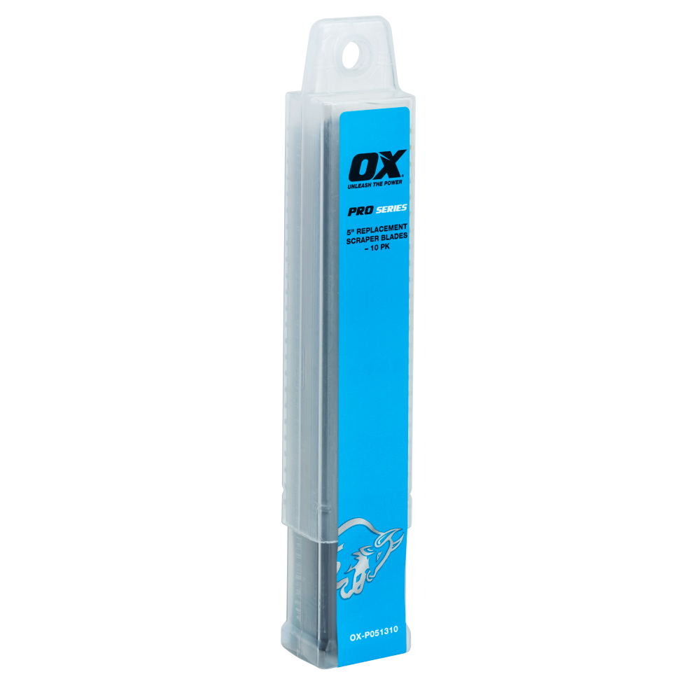 OX Pro Heavy-Duty Scraper Replacement Blades 10 Pack