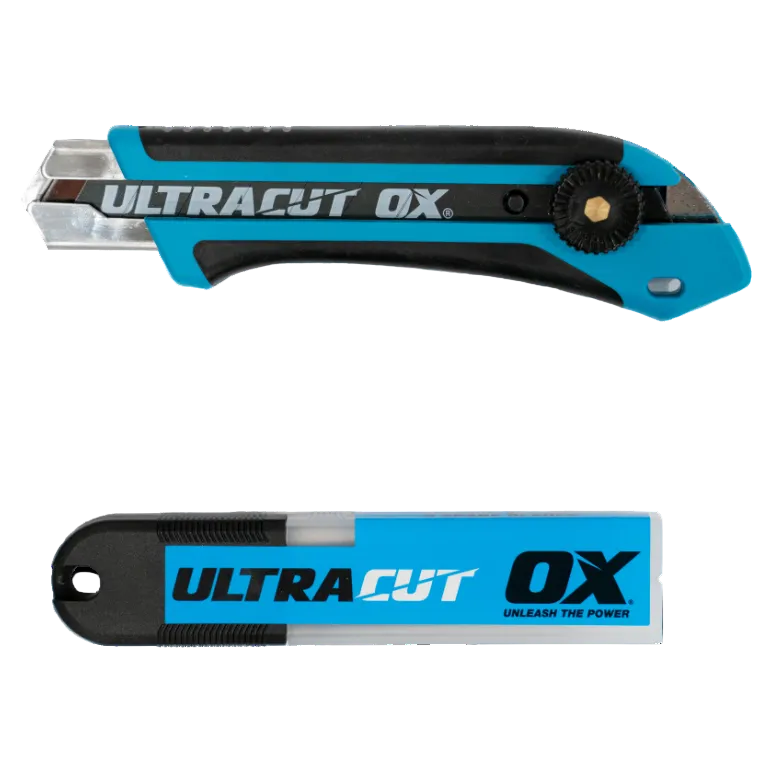 OX Pro Snap Off Knife & 5 Blades Combo Pack