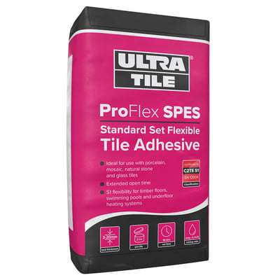 UltraTile tile adhesive collection – professional tile adhesives