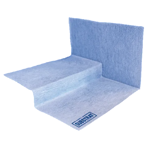 FleeceXL Pro step corner seals for level-access showers — pre-formed waterproofing detail set for threshold-free shower trays