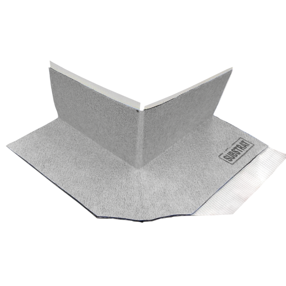 ButylX Pro pre-formed sealing external corner — self-adhesive butyl rubber waterproofing detail for wetroom external corners