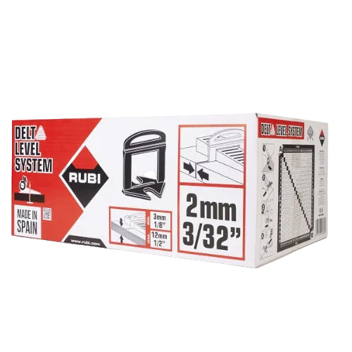 Rubi Delta Tile Levelling System — bulk-quantity strip pack for trade-scale installations.