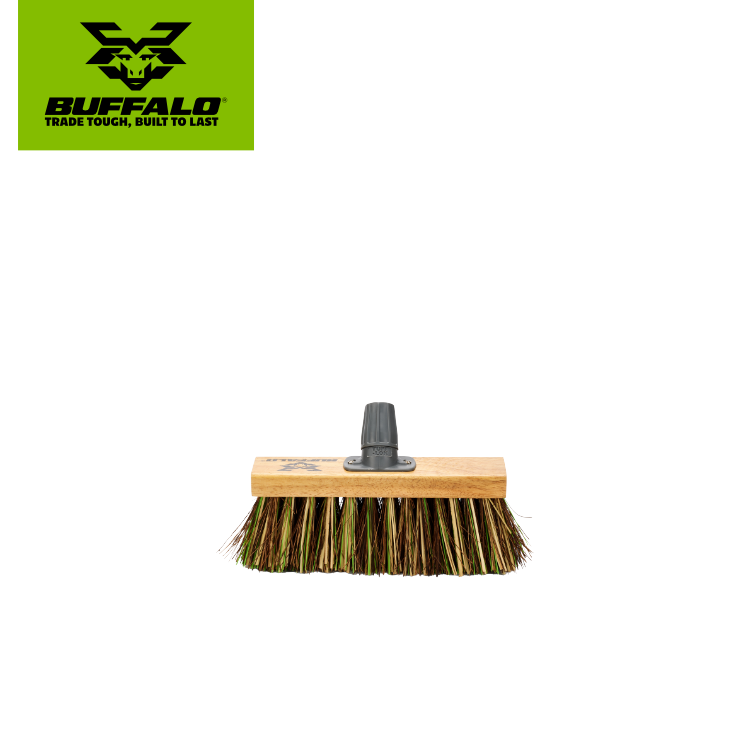 Buffalo 10.5 Inch Stiff Bassine Mix Scavenger Broom Head