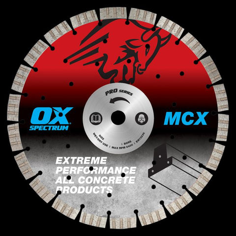 Spectrum MCX Superior Supercut Concrete Diamond Blade