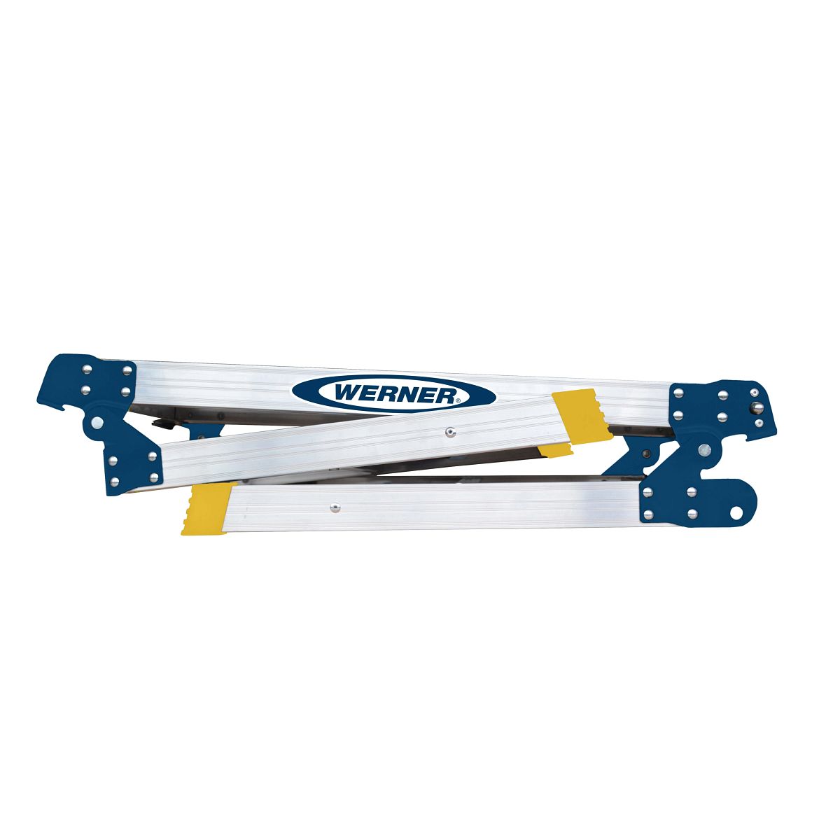 Werner Odd Job 31089818 aluminium work platform closed side view