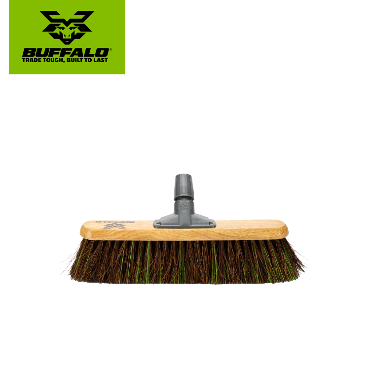 Buffalo 18 Inch Stiff Bassine Mix Platform Broom Head