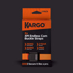 Kargo 4M Endless Cam Buckle Straps