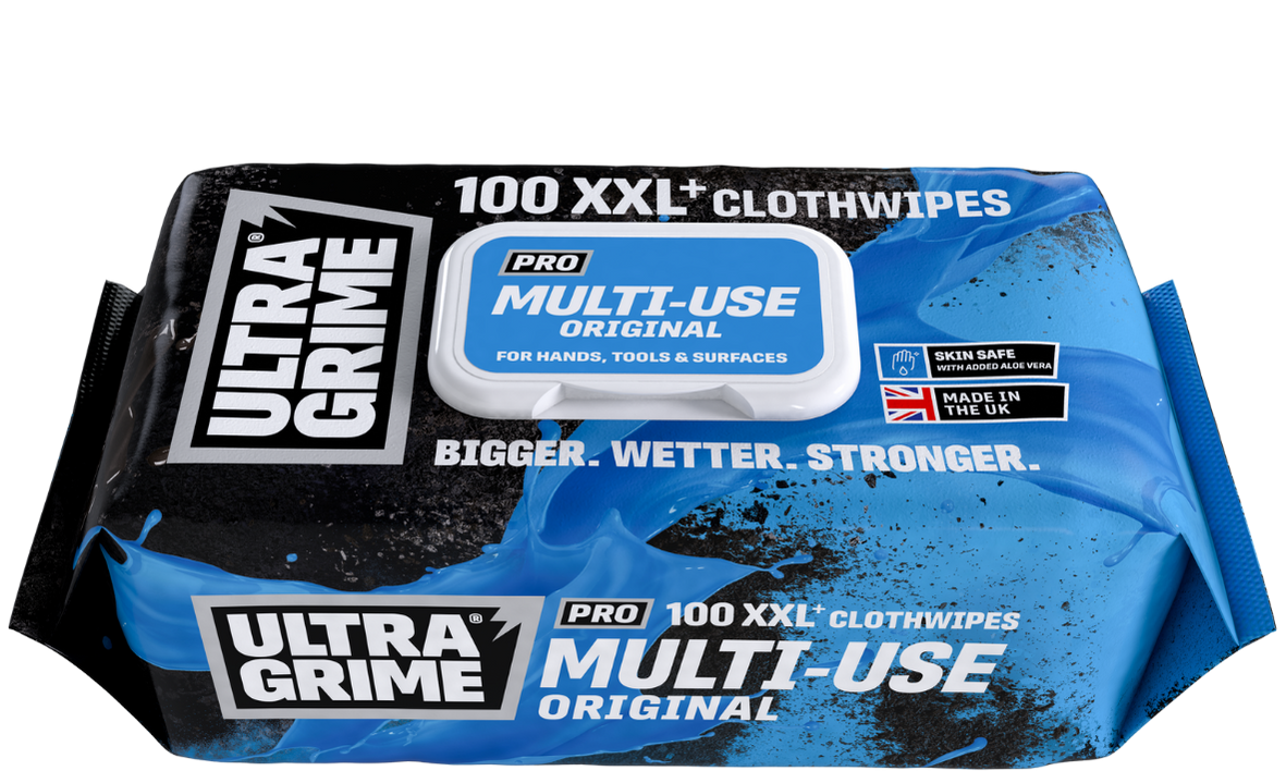 UltraGrime Pro Multiuse XXL Clothwipes front view