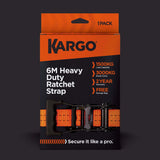 Kargo 6M Heavy Duty Ratchet Strap