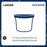 Larsen Quickmix Rapid Repair Mortar