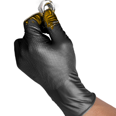 Heavy Duty Fishscale Nitrile Gloves Box 50