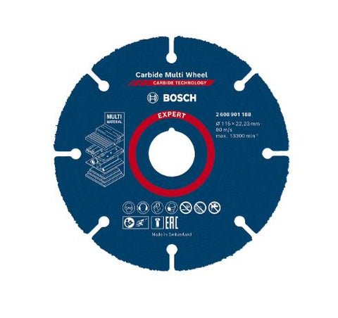 Bosch Expert Carbide Multi Cutting Blade 115mm