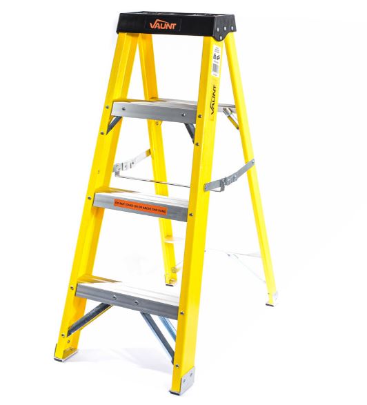 10 tread clearance fibreglass steps
