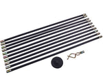 12 Piece Drain Rod Set
