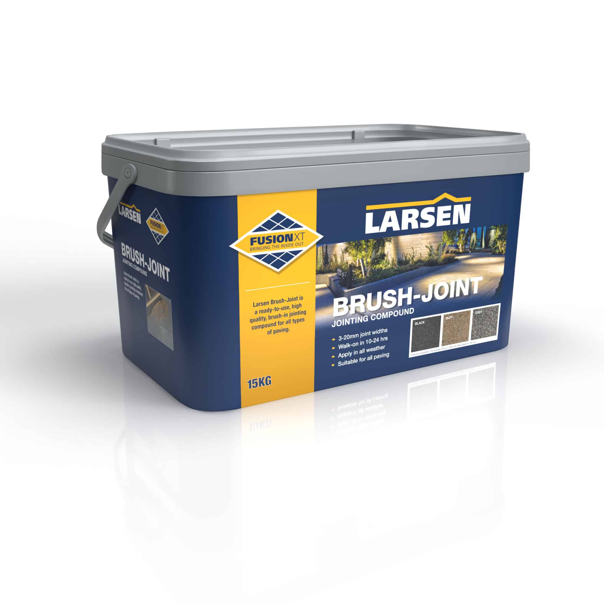 Larsen Fusion XT Brush-Joint secondary product view — alternative packshot of the polymeric jointing compound sack.