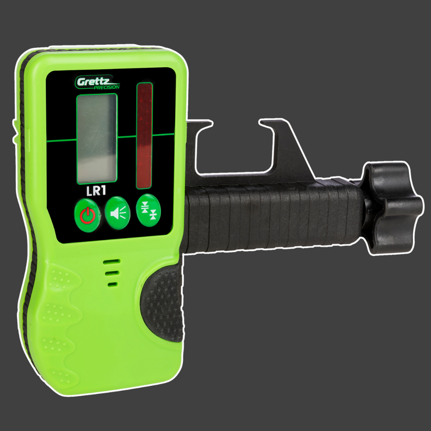 Grettz G60 Red Beam Rotary Laser Kit
