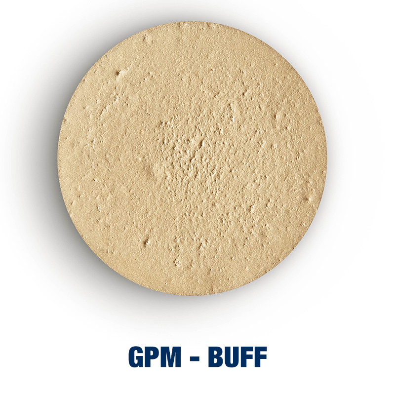 Larsen GPM Eco Gun Pointing Mortar in Buff — cured-colour sample from the GPM Eco pointing range.