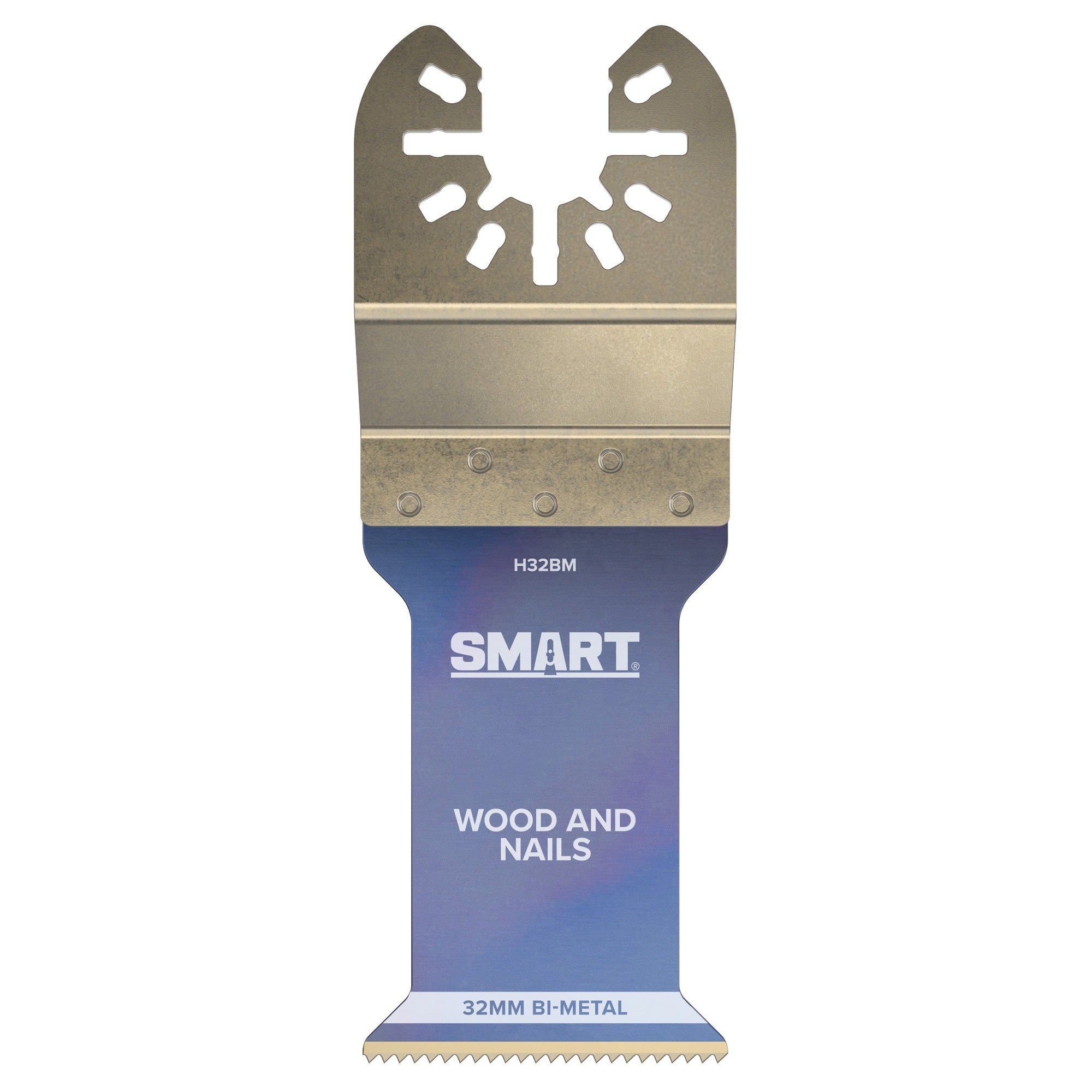 SMART H32BM1 bi-metal blade close up showing HSS cutting tooth edge