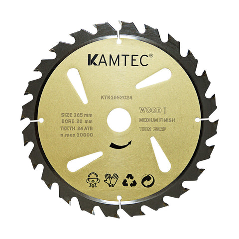 Kamtec Gold Saw Blades For Wood - Thin Kerf