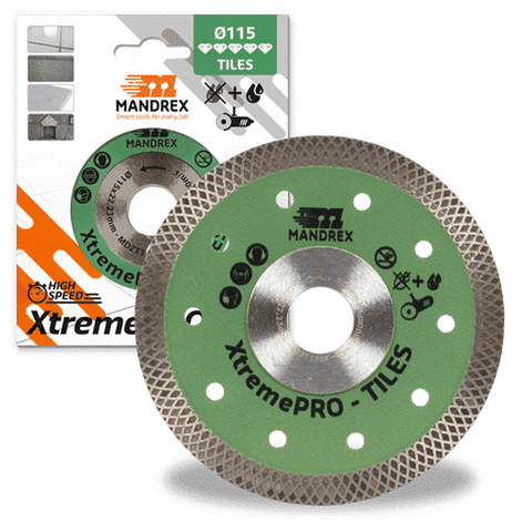 Mandrex XtremePro Diamond Blade 115mm