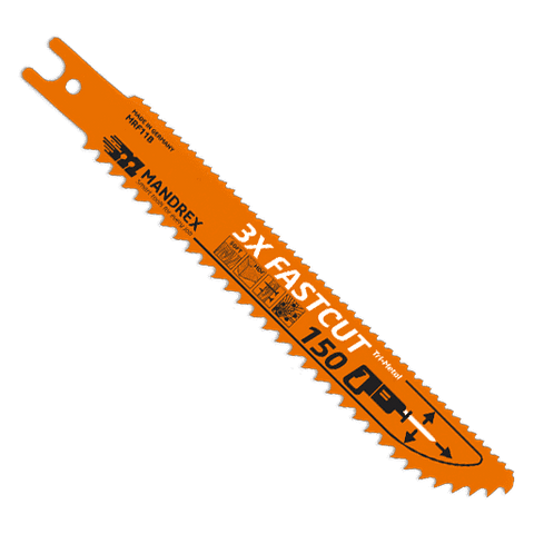 Mandrex FastCut Reciprocating Saw Blades