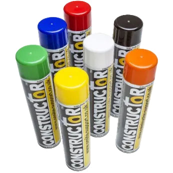 Survey Line Marking Paint Spray 750ml - Box of 12 Deal!