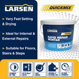 Larsen Quickmix Rapid Repair Mortar