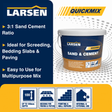 Larsen Quickmix Sand & Cement