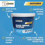 Larsen Quickmix Rapid Repair Mortar