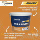 Larsen Quickmix Sand & Cement