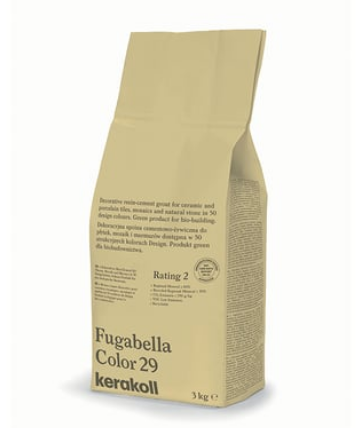 Kerakoll Fugabella Color cured-colour swatch — shade sample 19 from the available range of finished colours.
