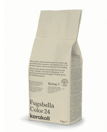 Kerakoll Fugabella Color cured-colour swatch — shade sample 17 from the available range of finished colours.
