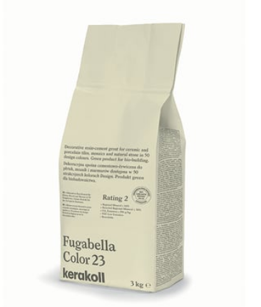 Kerakoll Fugabella Color cured-colour swatch — shade sample 16 from the available range of finished colours.