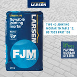 Larsen Flowable Jointing Mortar FJM Eco Smooth
