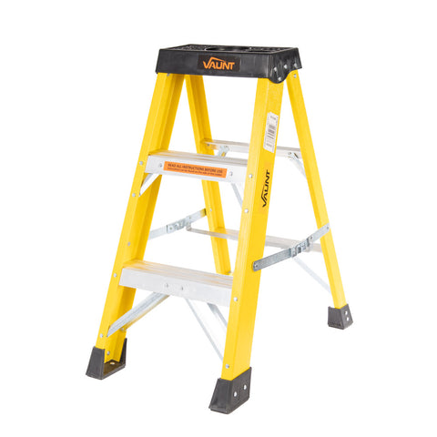 3 Tread Fibreglass Step Ladder