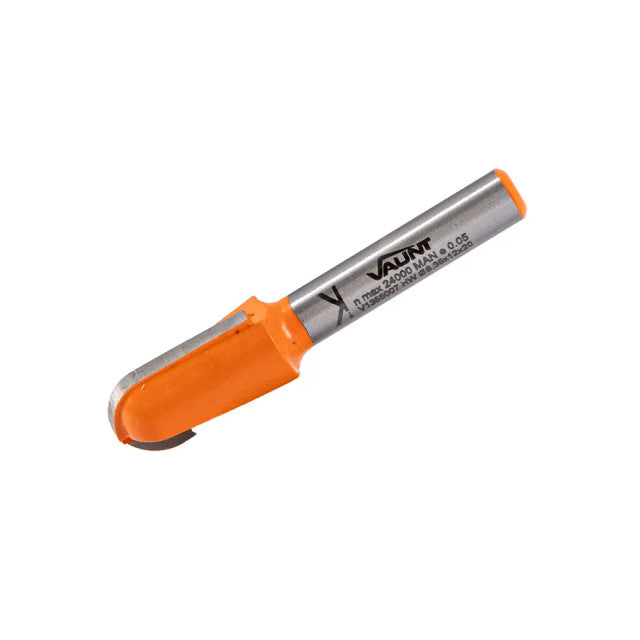 Vaunt 3 Piece Router Cutters V Groove Roundnose and Straight