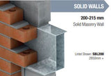 Steel Lintel SBL200 Medium Duty