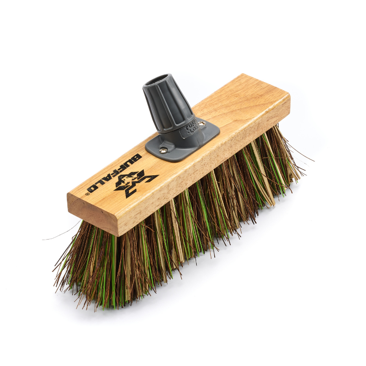 Buffalo 10.5 Inch Stiff Bassine Mix Scavenger Broom Head