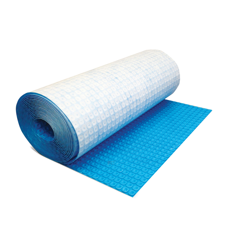 ThermoSphere Ultimate HDM-015 decoupling membrane roll — dimpled uncoupling matting for tile installation over heated and problem substrates